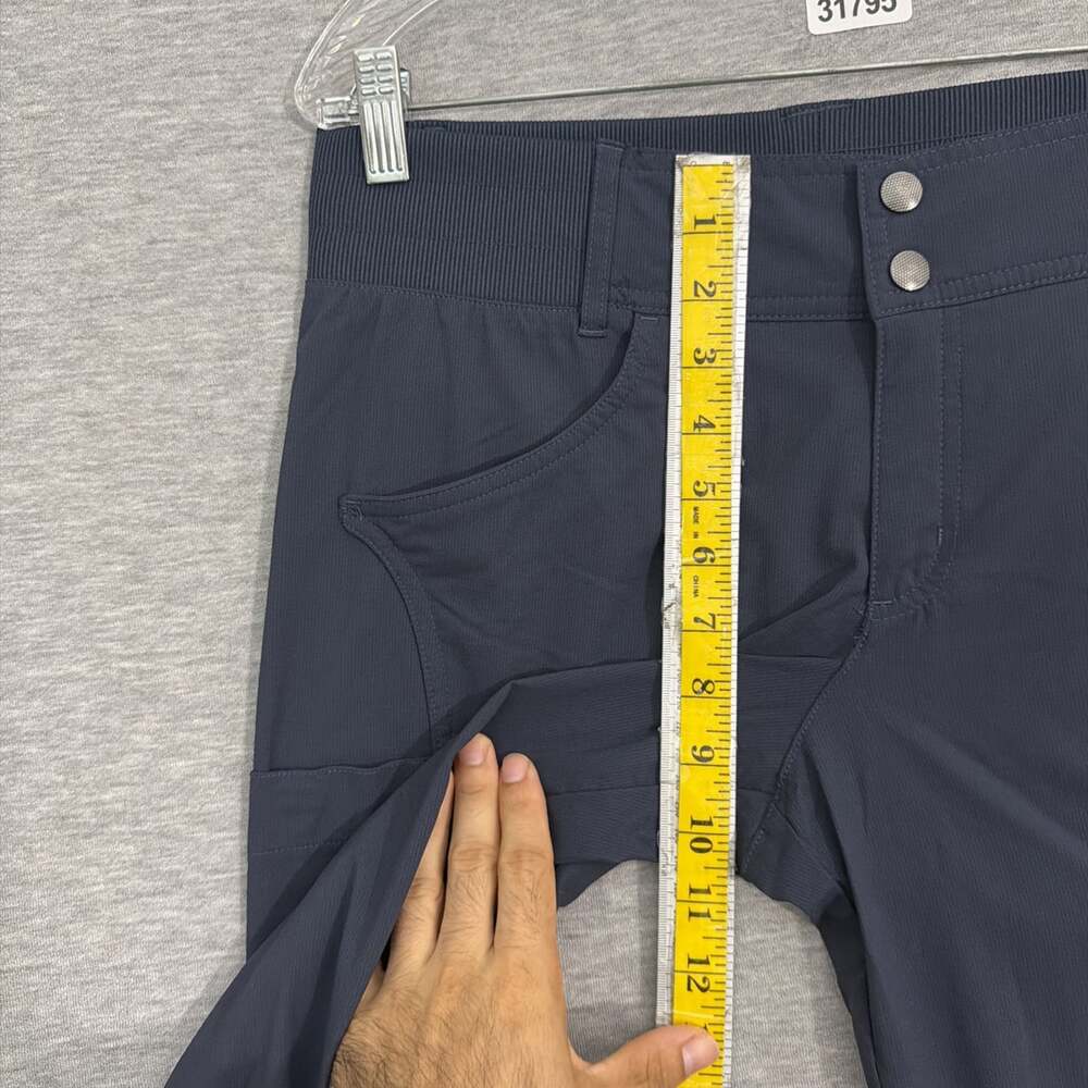 Title Nine Women's Size 10 Navy Blue Nylon Recycled Clamber Synch Pants - Picture 13 of 13